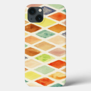 Funda Para iPhone 13 Fondo de la acuarela