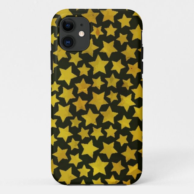 Funda De Case-Mate Para iPhone Fondo de la estrella (Reverso)