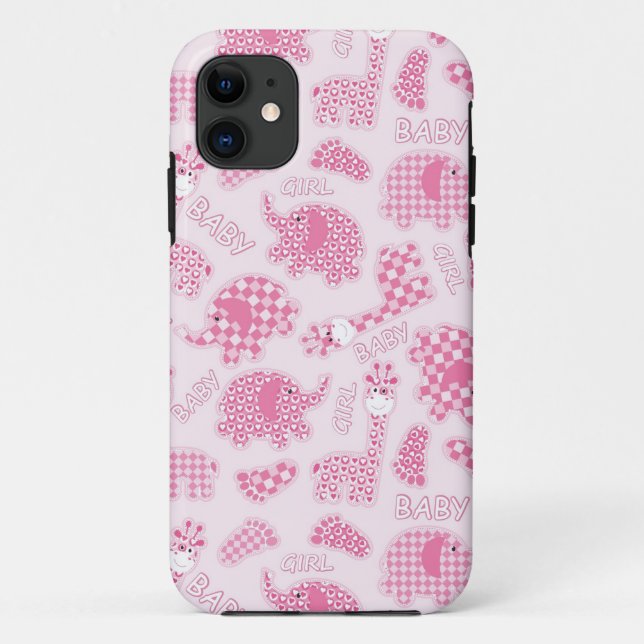 Funda De Case-Mate Para iPhone fondo de la niña (Reverso)