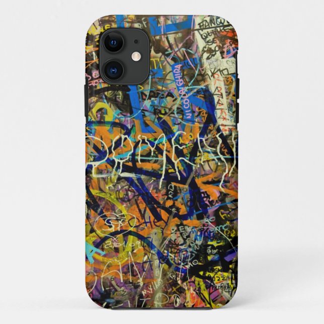 Funda De Case-Mate Para iPhone Fondo de la pintada (Reverso)