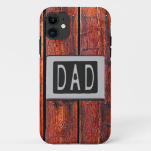 Funda Para iPhone 11 Fondo de madera para granjas Metalizado DAD