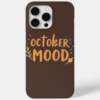 Funda Para iPhone 15 Pro Max Fondo de Octubre para iPhone 15