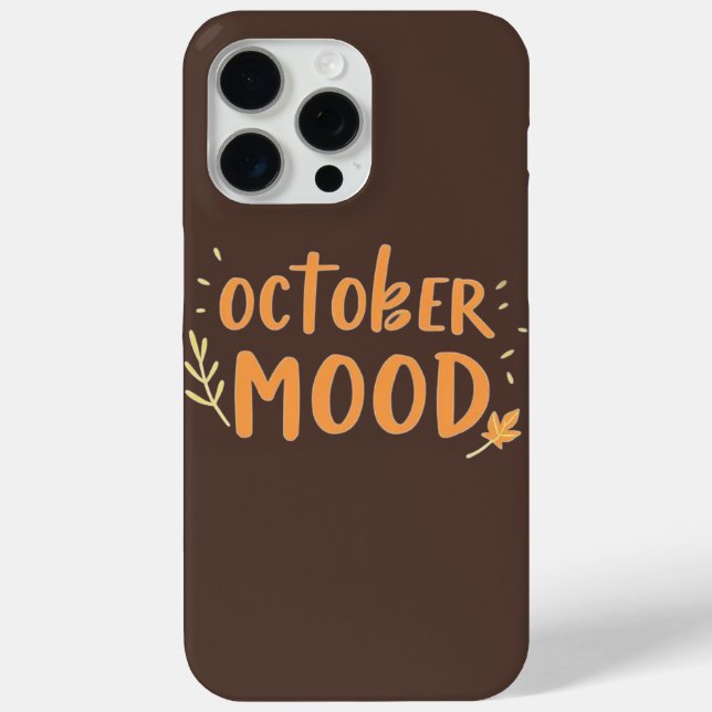 Funda De Case-Mate Para iPhone Fondo de Octubre para iPhone 15 (Reverso )