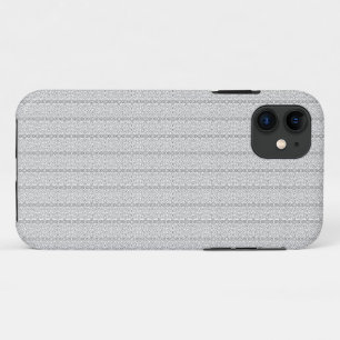 Funda Para iPhone 11 fondo de pantalla blanco y gris con un patrón