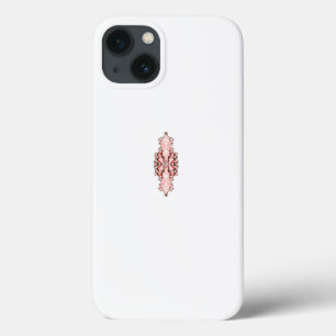 Funda Para iPhone 13 fondo de pantalla de diseño interior con flores ro