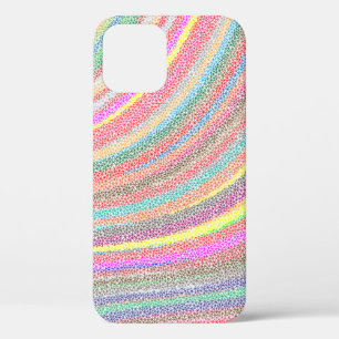 Funda Para iPhone 12 Fondo de pantalla de fondo bajo en polígono