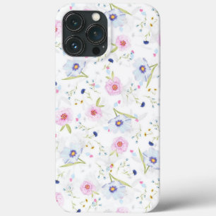 Funda Para iPhone 13 Pro Max Fondo de patrón floral-