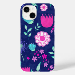 Funda Para iPhone 14 De Case-Mate Fondo de patrón floral corto