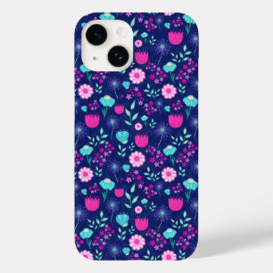 Funda Para iPhone 14 De Case-Mate Fondo de patrón floral corto