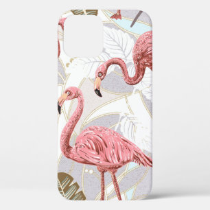 Funda Para iPhone 12 Fondo de patrón floral vintage sin soldadura con f