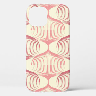 Funda Para iPhone 12 Fondo de patrón geométrico sin soldadura con lí