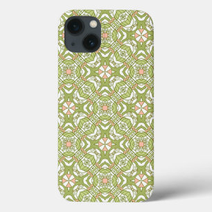 Funda Para iPhone 13 Fondo de patrón retro colorido 2
