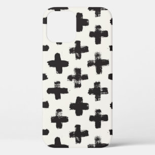 Funda Para iPhone 12 Fondo de pincel de resumen vintage