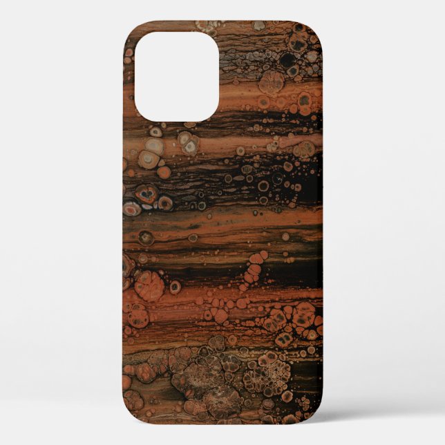 Funda De Case-Mate Para iPhone Fondo de textura (Reverso )
