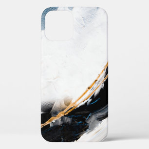 Funda Para iPhone 12 Fondo de textura de aceite abstracto. Pintar sobre