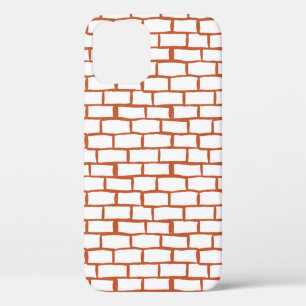 Funda Para iPhone 12 fondo de textura de ladrillo