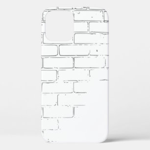 Funda Para iPhone 12 Fondo de textura de pared de ladrillos