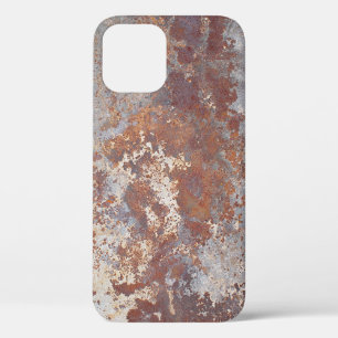 Funda Para iPhone 12 Fondo de textura Metalizado rugosa