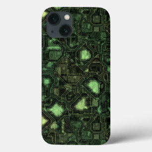 Funda Para iPhone 13 Fondo del circuito de ordenador