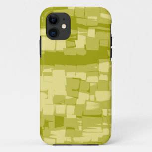 Funda Para iPhone 11 Fondo del cubismo de la lima moderna