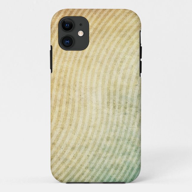 Funda De Case-Mate Para iPhone Fondo del modelo de las rayas (Reverso)