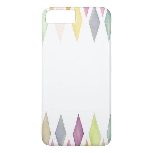 Funda De Case-Mate Para iPhone Fondo diseñado de la acuarela (Reverso)