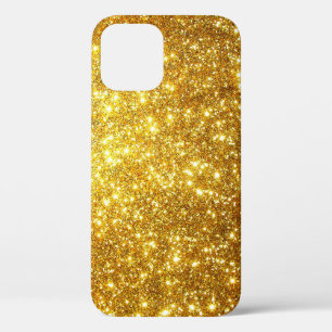 Funda Para iPhone 12 fondo dorado grunge de alta resolución, ilustrati 