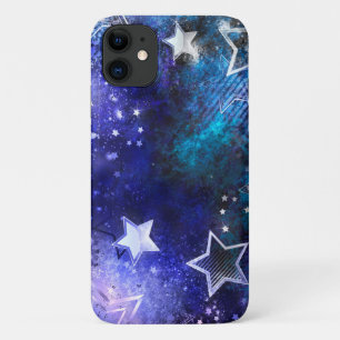 Funda Para iPhone 11 Fondo espacial con estrellas