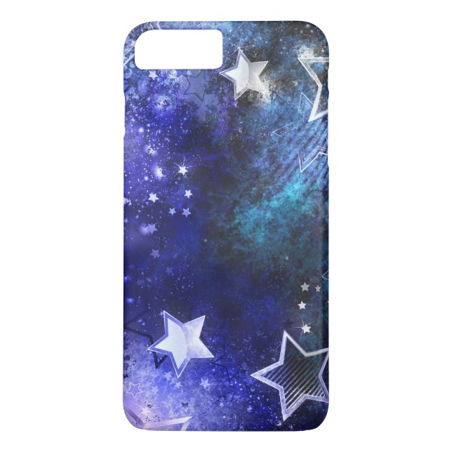 Funda De Case-Mate Para iPhone Fondo espacial con estrellas (Reverso)