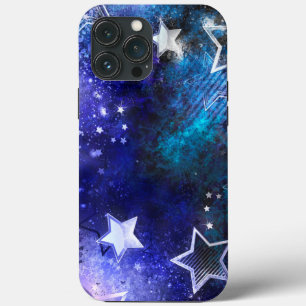 Funda Para iPhone 13 Pro Max Fondo espacial con estrellas