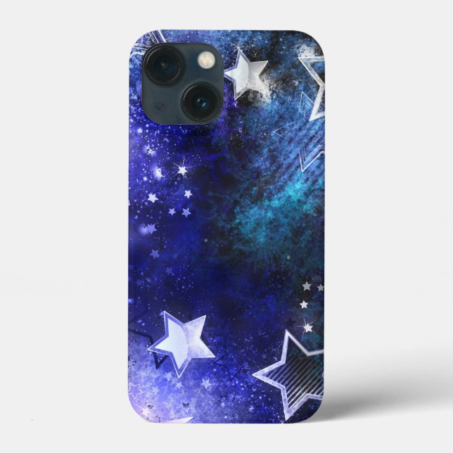 Funda De Case-Mate Para iPhone Fondo espacial con estrellas (Reverso )