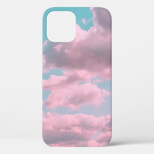 Funda De Case-Mate Para iPhone Fondo estético con un hermoso cielo turquesa  (Reverso )