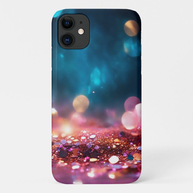 Funda De Case-Mate Para iPhone Fondo estético de moda (Reverso)