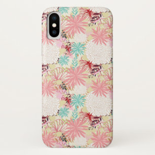 Funda Para iPhone X Fondo floral 4