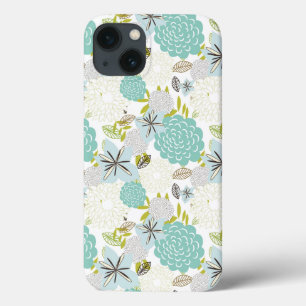 Funda Para iPhone 13 Fondo floral 5