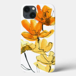 Funda Para iPhone 13 Fondo floral abstracto