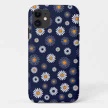 Fondo floral de Blue Daisies