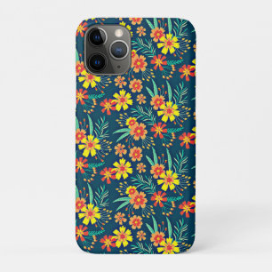 Funda Para iPhone 11 Pro Fondo Floral Hermoso Diseño-46566
