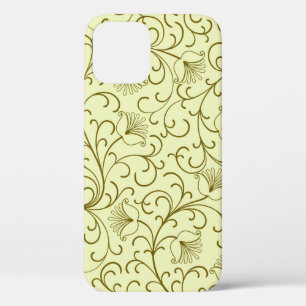 Funda Para iPhone 12 Fondo floral. Hermoso ilustracion vintage.