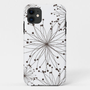 Funda Para iPhone 11 Fondo floral retro