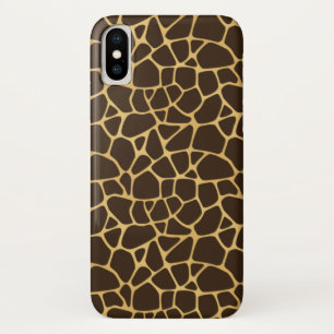 Funda Para iPhone X Fondo manchado jirafa