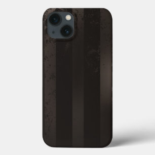 Funda Para iPhone 13 fondo marrón rayado de vapor