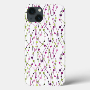 Funda Para iPhone 13 Fondo multicolor del punto