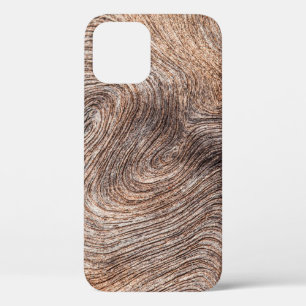 Funda Para iPhone 12 fondo o textura de madera antigua