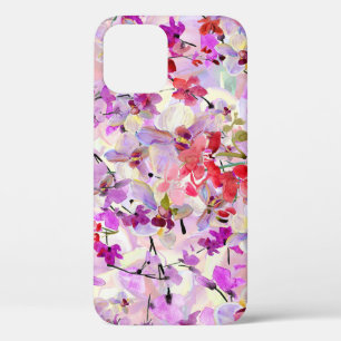 Funda Para iPhone 12 Fondo Orquídea-Sakura