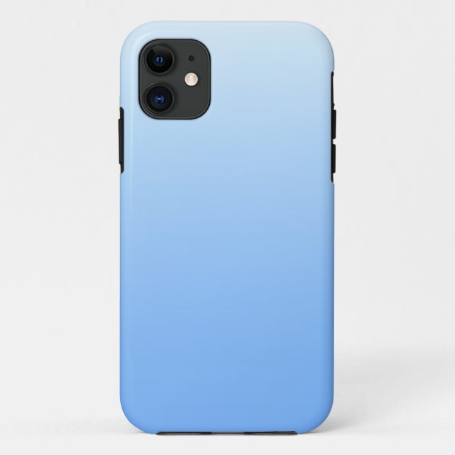 Funda De Case-Mate Para iPhone Fondo oscuro azul pálido (Reverso)