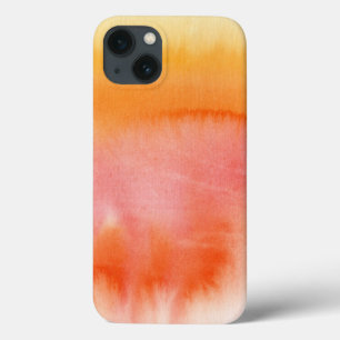 Funda Para iPhone 13 Fondo pintado a mano 17 de la acuarela abstracta