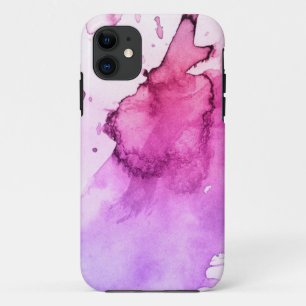 Funda Para iPhone 11 Fondo pintado a mano 5 de la acuarela abstracta