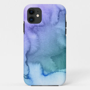Funda Para iPhone 11 Fondo pintado a mano 6 de la acuarela abstracta