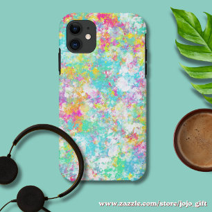 Funda Para iPhone 11 Fondo pintado a mano con acuarela colorida linda